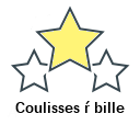 Coulisses ŕ bille