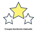 Coupe-bordures manuels