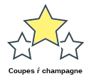 Coupes ŕ champagne