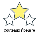 Couteaux ŕ beurre