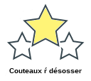 Couteaux ŕ désosser