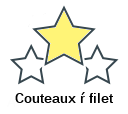 Couteaux ŕ filet