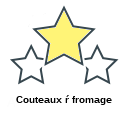 Couteaux ŕ fromage