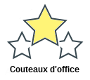 Couteaux d'office