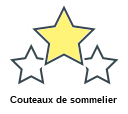 Couteaux de sommelier