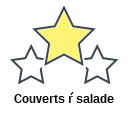 Couverts ŕ salade