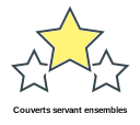 Couverts servant ensembles