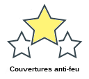 Couvertures anti-feu