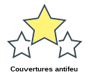 Couvertures antifeu