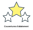 Couvertures d'allaitement