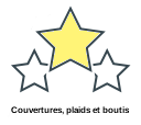 Couvertures, plaids et boutis