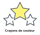 Crayons de couleur