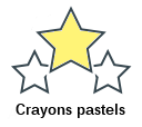 Crayons pastels