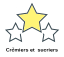 Crčmiers et  sucriers