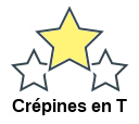 Crépines en T