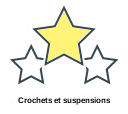 Crochets et suspensions