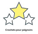 Crochets pour peignoirs