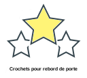 Crochets pour rebord de porte