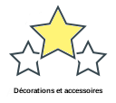 Décorations et accessoires