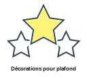 Décorations pour plafond