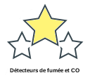 Détecteurs de fumée et CO