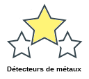 Détecteurs de métaux