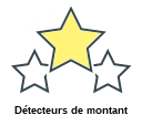 Détecteurs de montant