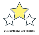 Détergents pour lave-vaisselle