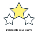 Détergents pour lessive