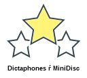 Dictaphones ŕ MiniDisc