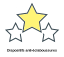 Dispositifs anti-éclaboussures