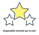 Dispositifs montés sur le toit