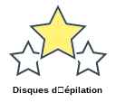 Disques d'épilation