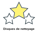 Disques de nettoyage