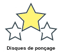 Disques de ponçage