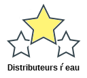 Distributeurs ŕ eau