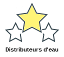 Distributeurs d'eau