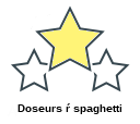 Doseurs ŕ spaghetti