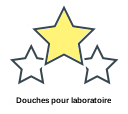 Douches pour laboratoire