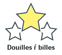 Douilles ŕ billes