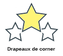 Drapeaux de corner