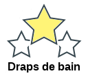 Draps de bain