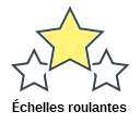 Échelles roulantes