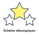 Échelles télescopiques