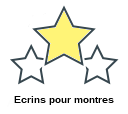 Ecrins pour montres