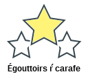 Égouttoirs ŕ carafe