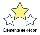 Éléments de décor