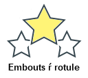 Embouts ŕ rotule