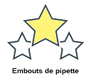 Embouts de pipette