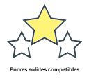 Encres solides compatibles